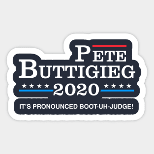 Mayor Pete Buttigieg 2020 Sticker